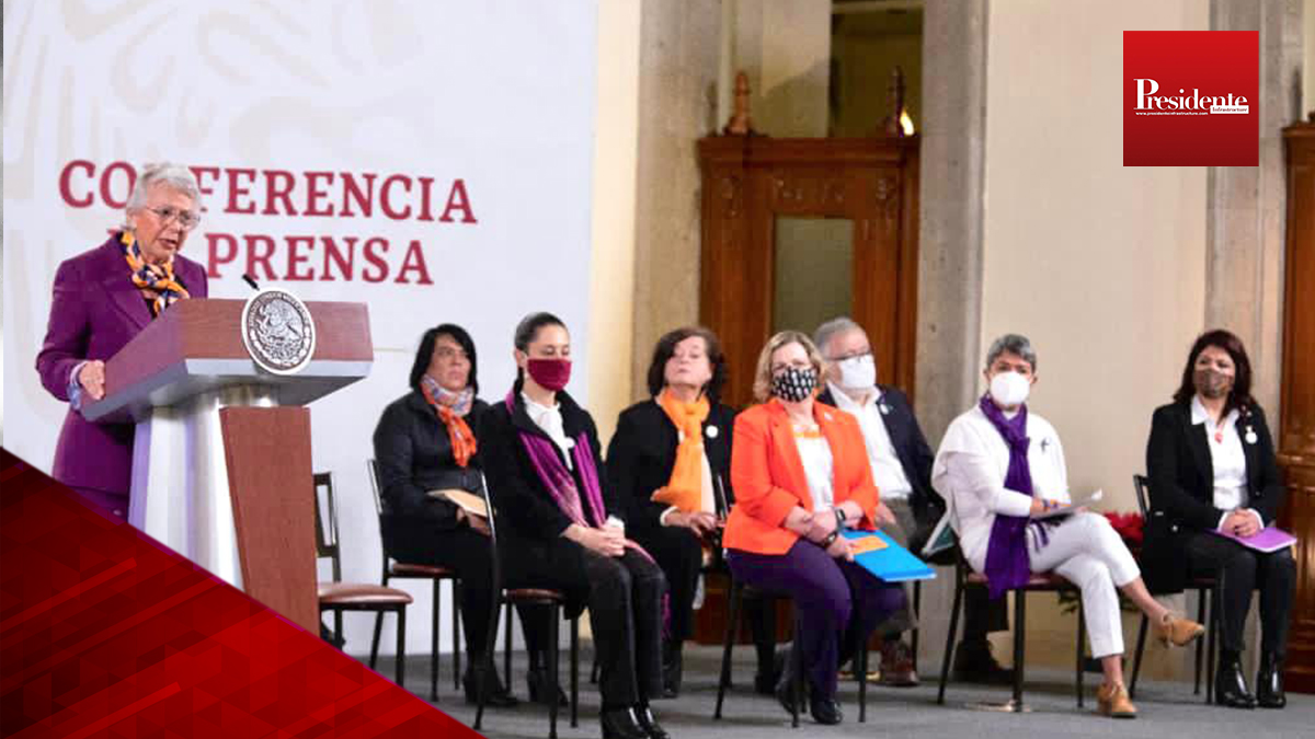 Sánchez Cordero: Basta de feminicidios y violencia.