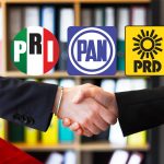 PRI, PAN Y PRD juntos contra MORENA para 2021